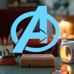Avengers 16 Renk Dekoratif Lamba