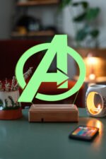 Avengers 16 Renk Dekoratif Lamba - Görsel 5