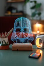 Darth Vader 3d 16 Renk Gece Lambası - Görsel 4