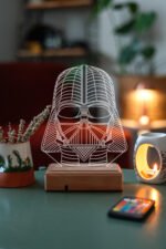 Darth Vader 3d 16 Renk Gece Lambası - Görsel 7