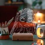Ölü Gelin Corpse Bride Emilly Watson 16 Renk Gece Lambası