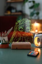 Ölü Gelin Corpse Bride Emilly Watson 16 Renk Gece Lambası - Görsel 3