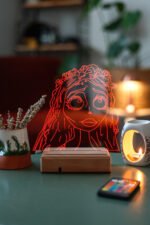 Ölü Gelin Corpse Bride Emilly Watson 16 Renk Gece Lambası - Görsel 5