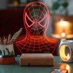 3D Spiderman Örümcek Adam 16 Renk Gece Lambası