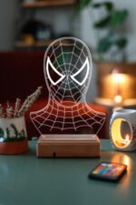 3D Spiderman Örümcek Adam 16 Renk Gece Lambası - Görsel 6