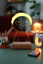 Rick And Morty - Morty 3D 16 Renk Dekoratif Lamba - Görsel 3