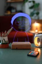 Rick And Morty - Morty 3D 16 Renk Dekoratif Lamba - Görsel 7