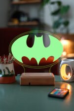 Kişiye Özel 3D Batman Masaüstü Led Lamba - Görsel 3