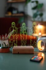 Squid Game 16 Renkli Kumandalı Gece Lambası - Görsel 5