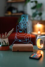 Adventure Time Jalke-Finn-BMO 16 Renkli Kumandalı Gece Lambası - Görsel 4