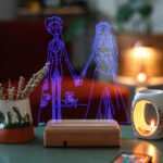 Ölü Gelin (Corpse Bride) 16 Renkli Kumandalı Gece Lambası