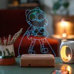 Gumball 16 Renkli Kumandalı Gece Lambası
