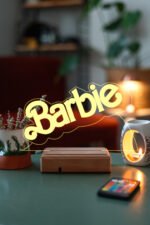 Barbie Hediyelik 16 Renkli Kumandalı Gece Lambası - Görsel 3