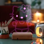 Hello Kitty Hediyelik 16 Renk Kumandalı Gece Lambası