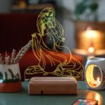 Rapunzel Hediyelik 16 Renkli Kumandalı Gece Lambası