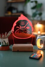 Kişiye Özel Dota 2 Pudge Karakteri 3D 16 Renk Dekoratif Led Lamba - Görsel 6