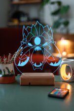 DOTA 2 ROSHAN 3D 16 Renk Gece Lambası - Görsel 5