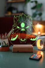 DOTA 2 ROSHAN 3D 16 Renk Gece Lambası - Görsel 7