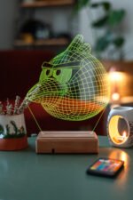 Angry Birds 16 Renk Dekoratif Lamba - Görsel 4