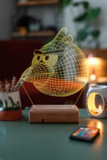 Angry Birds 16 Renk Dekoratif Lamba - Görsel 6