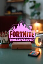 Fortnite Lamba 3D 16 Renk Gece Lambası - Görsel 7