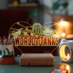 World Of Tanks Fury 16 Renk Dekoratif Lamba