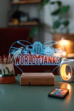 World Of Tanks Fury 16 Renk Dekoratif Lamba - Görsel 4