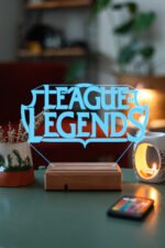 LOL Leauge Of Legends 16 Renk Gece Lambası - Görsel 3
