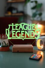 LOL Leauge Of Legends 16 Renk Gece Lambası - Görsel 4