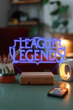 LOL Leauge Of Legends 16 Renk Gece Lambası - Görsel 5
