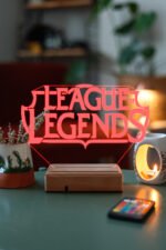 LOL Leauge Of Legends 16 Renk Gece Lambası - Görsel 6