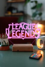 LOL Leauge Of Legends 16 Renk Gece Lambası - Görsel 7