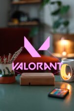Hediye VALORANT 16 Renk Gece Lambası - Görsel 5