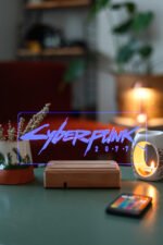 Cyberpunk 16 Renk Gece Lambası - Görsel 2