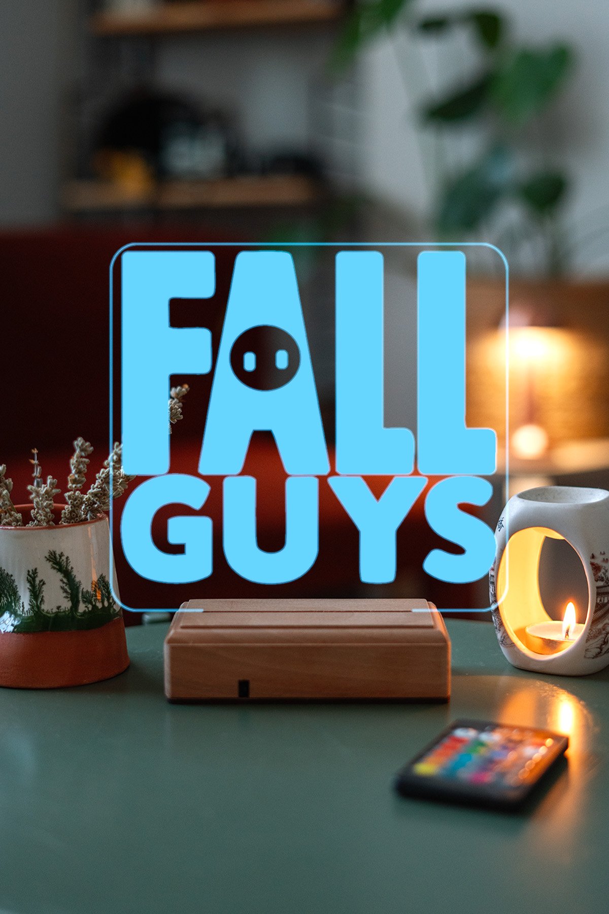 MDW-GM-1200 Fall Guys 16 Renk Gece Lambası - Görsel 1