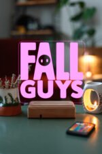 Fall Guys 16 Renk Gece Lambası - Görsel 4