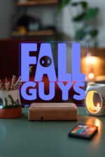 Fall Guys 16 Renk Gece Lambası - Görsel 6
