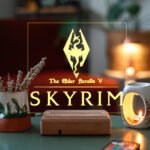 The Elder Scrolls V: Skyrim 16 Renkli Kumandalı Gece Lambası