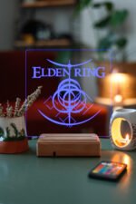 Elden Ring 16 Renkli Kumandalı Gece Lambası - Görsel 2
