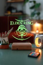 Elden Ring 16 Renkli Kumandalı Gece Lambası - Görsel 3