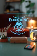 Elden Ring 16 Renkli Kumandalı Gece Lambası - Görsel 4