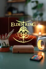 Elden Ring 16 Renkli Kumandalı Gece Lambası - Görsel 5