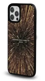 Altın Işıltı Motto Gloosy Telefon Kılıfı - Görsel 2