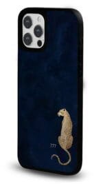 Lacivert Leopar 777 Gloosy Telefon Kılıfı - Görsel 2