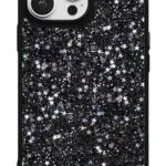 Simli Yıldız Gloosy Telefon Kılıfı