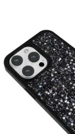 Simli Yıldız Gloosy Telefon Kılıfı - Görsel 3