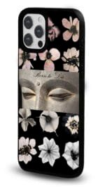 Born To Die Buda tasarımlı Glossy telefon kılıfı, yandan görünüm