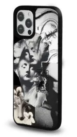Que Sera Sera Kolaj Gloosy Telefon Kılıfı - Görsel 2
