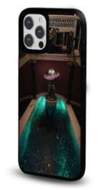 The World Is Yours tasarımlı Glossy telefon kılıfı, yandan görünüm