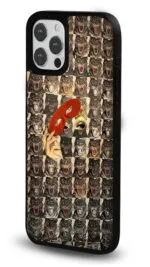 Maskeli Kaplan Deseni Gloosy Telefon Kılıfı - Görsel 2